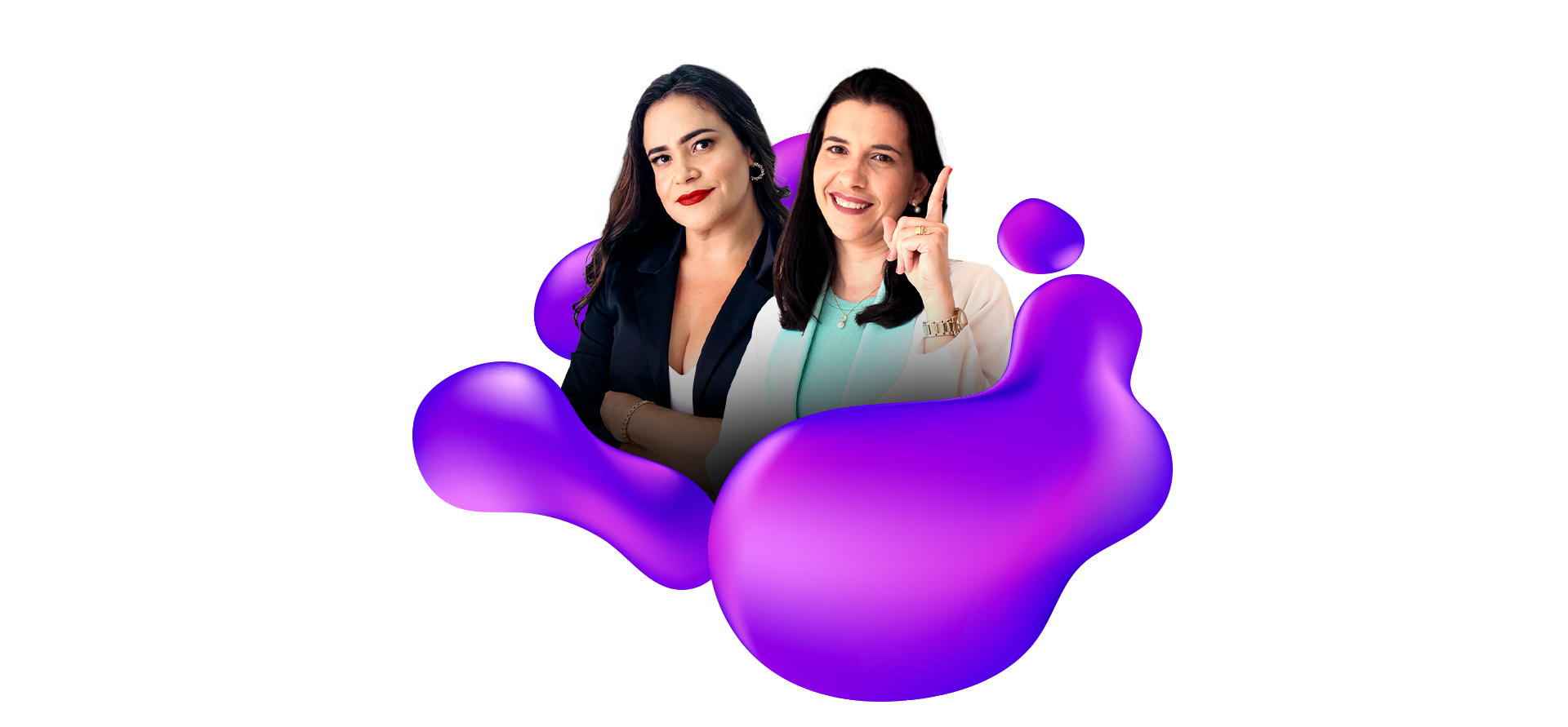 Anna Paula e Daniela, fundadoras da Liga da Aprendizagem